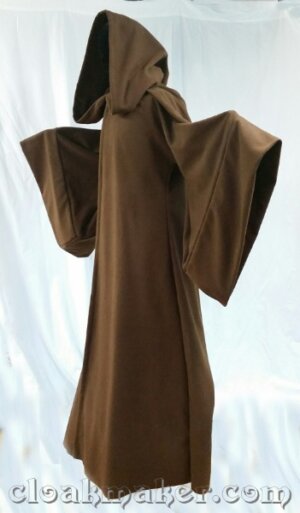 R425 - Brown Wool Jedi or Traveler Robe