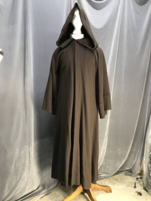 R440 - XL Umber Brown Jedi Robe with Pockets